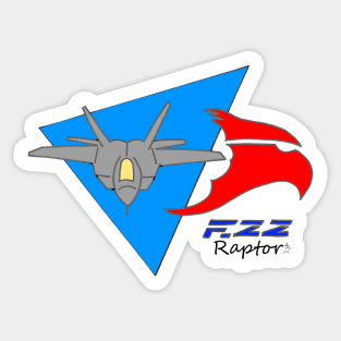 F-22 Raptor Fighter Jet Sticker